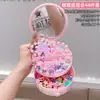 Conjunto de Presente Caixinha de Acessórios de Cabelo Infantil Novo Estilo Caixa de Joias de Princesa Menina Presilha de Cabelo Fofa Caixa de Armazenamento de Grampos de Cabelo Acessórios de Cabelo