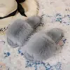 Pantuflas de felpa con suela gruesa para mujer, estilo europeo y americano 2026, diseño nuevo, con forro de felpa añadido y grosor extra, adecuadas tanto para usar en interiores como en exteriores, venta al por mayor para ventas transfronterizas