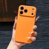 Adequado para Capa de Celular Líquida Apple 18 iPhone 16 Borda Reta 15 Pro Silicone Promax Protetora 14 Capa 13 Case 17