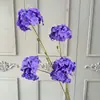 Hortênsia sonho de 4 cabeças flor de simulação de casamento layout de cena de casamento parede de flores bola de flores arranjo de flores hortênsia de simulação flor falsa