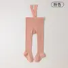 Medias para Niña Primavera y Otoño Nuevas de Algodón Ropa Exterior Alta Elasticidad para Niños Protección de Barriga Coloridas Overol Grande para Bebé