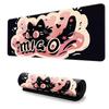 Amazon Hot Cat Alfombrilla de Ratón Grande Rosa Linda para Escritorio de Chica Alfombrilla Grande para Teclado de Computadora de Oficina