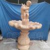 Fuente Escultura de Piedra de Figuras Femeninas Estilo Europeo, Elemento de Agua de Piedra para Jardín, Escultura de Fuente de Mármol con Forma de Belleza
