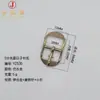 Hebilla de Pin de 2/3/4/5 Puntas para Bolsos de Hombre y Mujer, Correas de Hombro, Cinturones de Ropa, Hebillas Ajustadoras para Zapatos y Botas, Accesorios de Ferretería para Bolsos