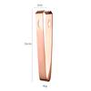 Pinza para hielo de acero inoxidable 304 transfronteriza, pinza para azúcar de limón engrosada, pinza para alimentos de bar, agujero cuadrado con dientes, pinza pequeña