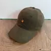 Gorra de Béisbol para Mujer con Logo Metálico Gorra de Pico Sombrero de Sol Exquisito de Nicho Hace que la Cara Parezca Más Pequeña Visera Curva Lavada Cepillada Sombrero de Moda