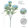 Cientos de Populares Ramilletes de Eucalipto Artificial para Patios Exteriores y Jardines, Arreglos Florales, Decoración Suave, Paisajismo, Plantas Verdes Simuladas, Flores Artificiales