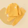 Ropa de Bebé Otoño Conjunto Acolchado Separado Cálido Invierno Estilo Otoño Infantil Pequeño Bebé Ropa de Otoño Ropa de Otoño Ropa Interior Clase A