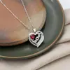 Knn-478 Colar Amor Mãe, Design Transfronteiriço de Alto Padrão com Diamantes, Corrente Lateral que Não Desbota, Estilo de Luxo Leve