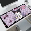 Alfombrilla de ratón linda, extragrande y engrosada, almohadilla para teclado de computadora de escritorio de oficina, alfombrilla de juego de e-sports Kuromi de anime al por mayor