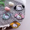 Parches bordados para computadora lindos al por mayor, apliques bordados, accesorios de bordado para toallas, diseños de animales de dibujos animados, parches autoadhesivos