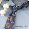 Nueva Corbata para Hombre de Comercio Exterior Estampada Patrón Retro 8cm Traje Formal Corbata Anudada a Mano Fabricante Venta al por Mayor en Stock