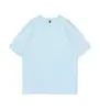 Camiseta Tendência Gola Redonda Grupo de Roupas Roupas Algodão Puro Ombro Solto Infantil Camiseta DIY Manga Meia Estampa de Imagem