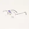Armazón de Gafas de Titanio Puro 2651 para Mujer Retro Armazón Grande Armazón de Gafas Polygonal Armazón de Gafas Danyang Gafas de Prescripción para Miopía