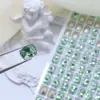 K9 Deslumbrante 6*8mm Corte Princesa Flor de Gelo Base Pontiaguda Translúcido Iluminador Luxo Leve Alta Qualidade Acessórios de Nail Art Usáveis
