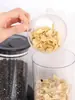 Dispensador de Cereais Comercial Recipiente de Armazenamento Dispensador de Grãos para Cozinha Pote para Frutas Secas e Lanches Caixa de Armazenamento Caixa de Doces para Uso Doméstico