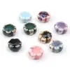 Cuentas Cerámicas de Margarita Pequeña Cuentas de Flor Cuentas Sueltas Cerámica Margarita Pequeña Cuentas de Agujero Recto DIY Pulsera Collar Accesorios de Ropa