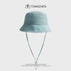 Sombrero de pescador casual para hombre y mujer, mismo secado rápido, fino, color liso, versátil, sombrero de cubo, protección solar para exteriores, sombrero de sol, venta al por mayor, LOGOTIPO