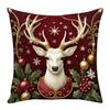Almofada Nórdica Nova de Natal Amazon Estampada Decoração Atmosfera Festiva Sala de Estar Casa Capa de Almofada
