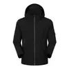 Traje de Duas Peças Quente e Impermeável para Exterior com Capuz Três em Um com Forro Removível Estilo Casal Roupa de Montanhismo de Inverno