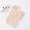Pantalones Térmicos para Niños para Otoño e Invierno, Leggings de Capa Base para Niños y Niñas, Pantalones Individuales Sin Costuras para Adolescentes, Pantalones de Dormir de Terciopelo Alemán Rayados