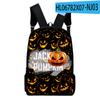 Mochila escolar transfronteriza 2022 Calabaza Jack de Halloween Mochila de tela Oxford Mochila para estudiante de primaria Venta al por mayor Generación