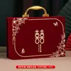 Colección Completa de Artículos para Compromiso: Cajas de Dinero para Regalo, Cajas de Efectivo para Bodas para el Novio, Cajas de Regalo en Efectivo, Cajas de Dote Doradas de Tres Piezas, y Cajas de Regalo de Dote