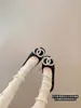 Lan GuiDe Segunda Mano~Primavera 2026 Estilo Nuevo Zapatos Planos Acolchados Estilo Chanel Bailarinas para Mujer