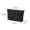 Bolsa de maquiagem, bolsa clutch bolha, bolsa interna de armazenamento de grande capacidade, bolsa de armazenamento de produtos de skincare, bolsa de maquiagem de mão, material de nylon