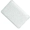 Almohada Antideslizante de Esponja de Espuma Lisa Azul Claro de PVC para Bañera con Ventosa Recorte de Espuma Almohada de Baño para Baño