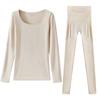 Ropa interior térmica Traje de mujer Moldeador Ajustado Grueso Calentamiento Ropa cálida Ropa interior Base Ropa de otoño Pantalones de otoño Otoño e Invierno para mujer