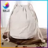 Bolsa Redonda con Cordón y Estampado, Bolsa de Lona con Base y Laterales, Se Puede Estampar con Logo, Gran Capacidad, Portátil