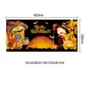 Tecido de Fundo Personalizado para Halloween Transfronteiriço Cortina de Porta Bandeira de Jardim Faixa Casal Dia dos Mortos Suprimentos para Festa em Bar Bandeira