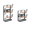 Prateleira de Armazenamento Doméstico Prateleira Multicamadas para Tampas de Panela Suporte de Tábua de Corte de Bancada Prateleira Multifuncional para Espátulas de Cozinha
