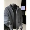 Nuevo Suéter Texturizado de Otoño 2026 para Hombre Estilo High Street con Mangas Raglán y Diseño de Trenzado, Sudadera con Capucha