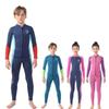 Roupa de Banho Infantil Dividida 2,5 mm Espessada de Inverno à Prova de Frio e Quente com Mangas Longas Conjunto para Meninos e Meninas, Roupa de Neoprene