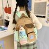 Mochila japonesa Ins para estudiantes universitarios, bonita mochila escolar para estudiantes de primaria, mochila de alto valor para estudiantes de secundaria y compras.