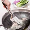 Espátula para Bistec de Acero Inoxidable 410 Pinzas para Alimentos Para Barbacoa Pescado Panqueque Parrilla Coreana Herramienta de Cocina