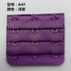 Extensor de Sujetador de Acero Inoxidable de Tres Filas y Tres Ganchos, Broche Extensor de Lencería de Tres Filas y Tres Ganchos, Venta Directa del Fabricante, Incluye Carta de Colores