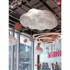 Lámpara de nube candelabro lámpara decorativa ropa indumentaria sala de exposiciones de arcade parque infantil nubes candelabro de nube tienda comercial