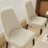 Funda de silla texturizada de algodón y lino estilo japonés, totalmente cerrada, antiarañazos de gato, nuevo modelo 2026, funda gruesa para silla de comedor, funda para taburete, antideslizante
