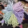 Goma para coleta Lazo para el pelo Joyería hecha a mano DIY Materiales Cuerda para el pelo de alta elasticidad Lazo para el pelo Accesorios para el pelo