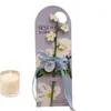Flor Artificial de Ganchillo de Lana Nomeolvides para Decoración de Sala de Estar, Popular en Centros Comerciales, Supermercados y Tiendas de Juguetes de Moda, Ramo de Flores Simuladas