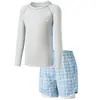 Traje de baño Lemon Baby para Niñas y Niños, Traje de baño de Dos Piezas con Protección Solar, Nuevo Modelo 2026, Traje de Baño de Secado Rápido Clase A