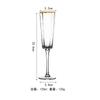 Vidro de água martelado artificial soprado hexágono de vinho ondulado vidro de cristal de champanhe vidro pintado à mão Phnom Penh Glass personalização