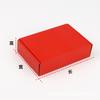 Caja rosa claro para máquina voladora especial dura en stock al por mayor imprimible LOGOTIPO caja de embalaje express para comercio electrónico color venta directa
