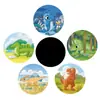 Adesivos Termossensíveis que Mudam de Cor para Treinamento de Penico Infantil Adesivos Termossensíveis que Mudam de Cor de Animais de Desenho para Treinamento de Penico Infantil