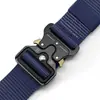Cinturón Cobra Personalizado Exterior Multifuncional Entrenamiento Especial Táctico Aleación de Zinc Imitación Nylon Tejido Versátil