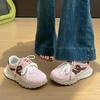 Ins Zapatos Coreanos Forrest Gump Zapatos de Mujer de Moda 2025 Primavera Nuevos Suela Gruesa Aumento de Altura Estudiante Running Zapatos Casuales W9527