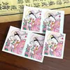 Promoção Quente Thangka Tibetano Nepalesa Pintado à Mão Puro de Guanyin Bodhisattva 3*4 Núcleo do Cartão